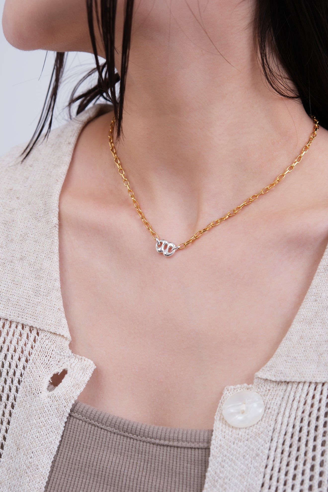 lunar eclipse necklace / mix