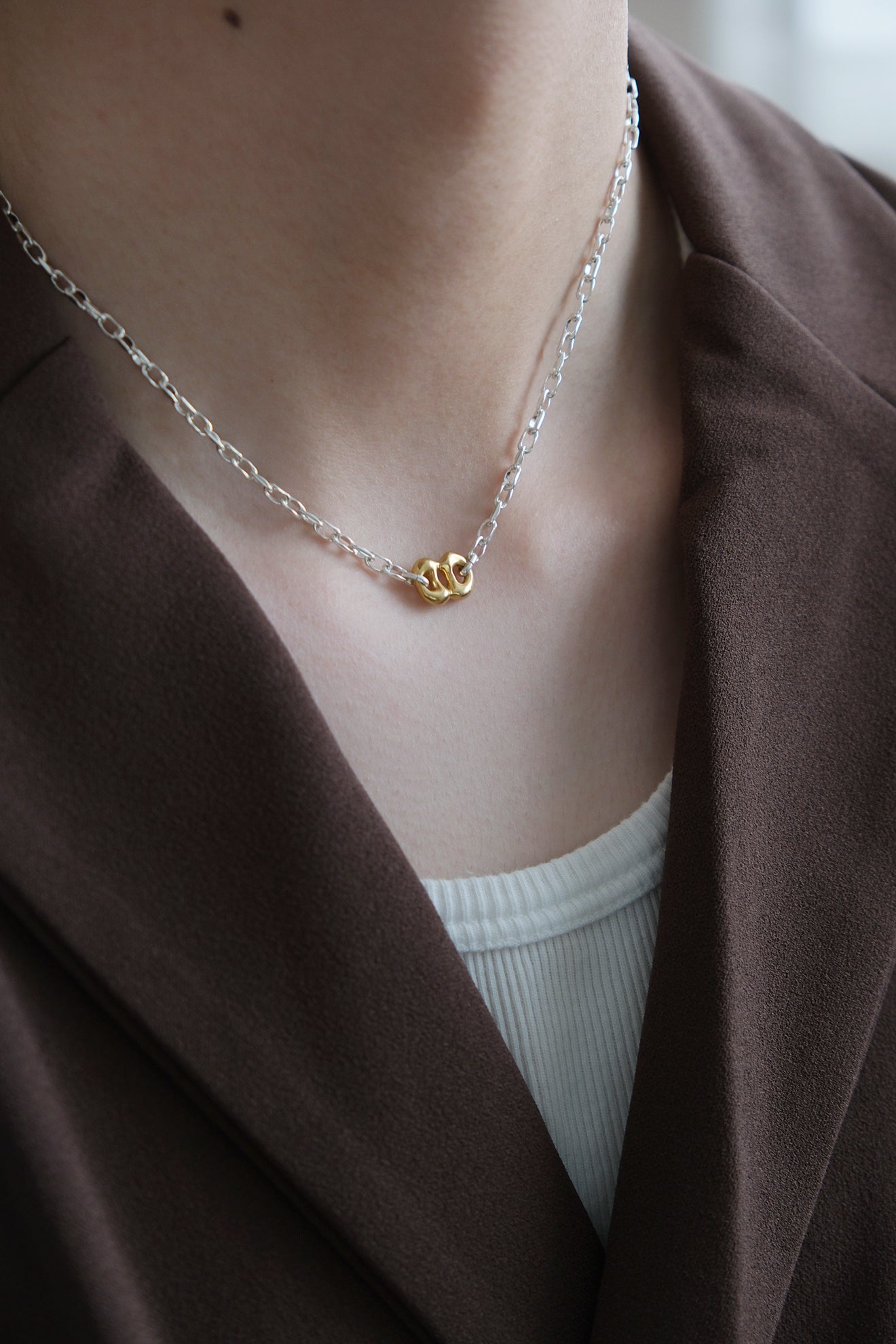 lunar eclipse necklace / mix