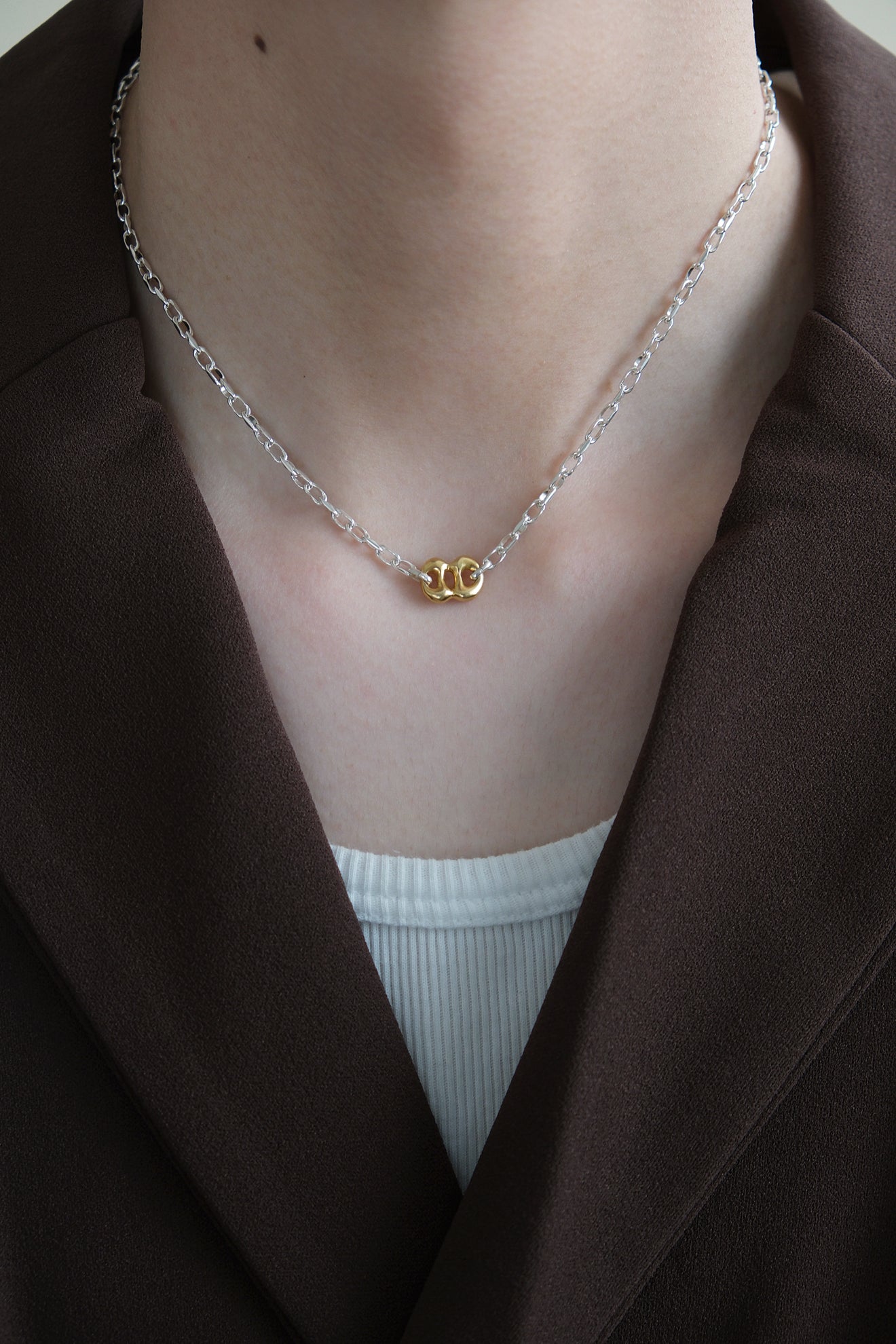 lunar eclipse necklace / mix