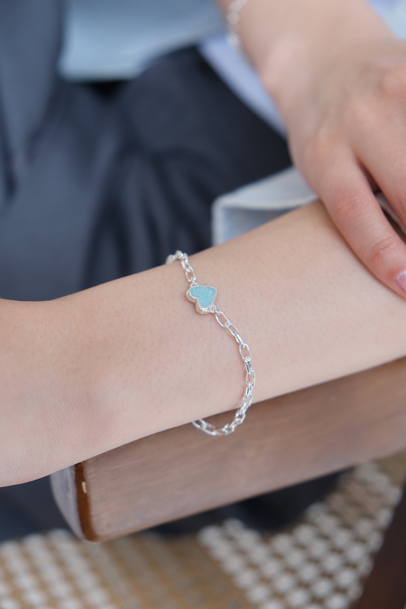 fragrance bracelet / tiny heart (期間限定)