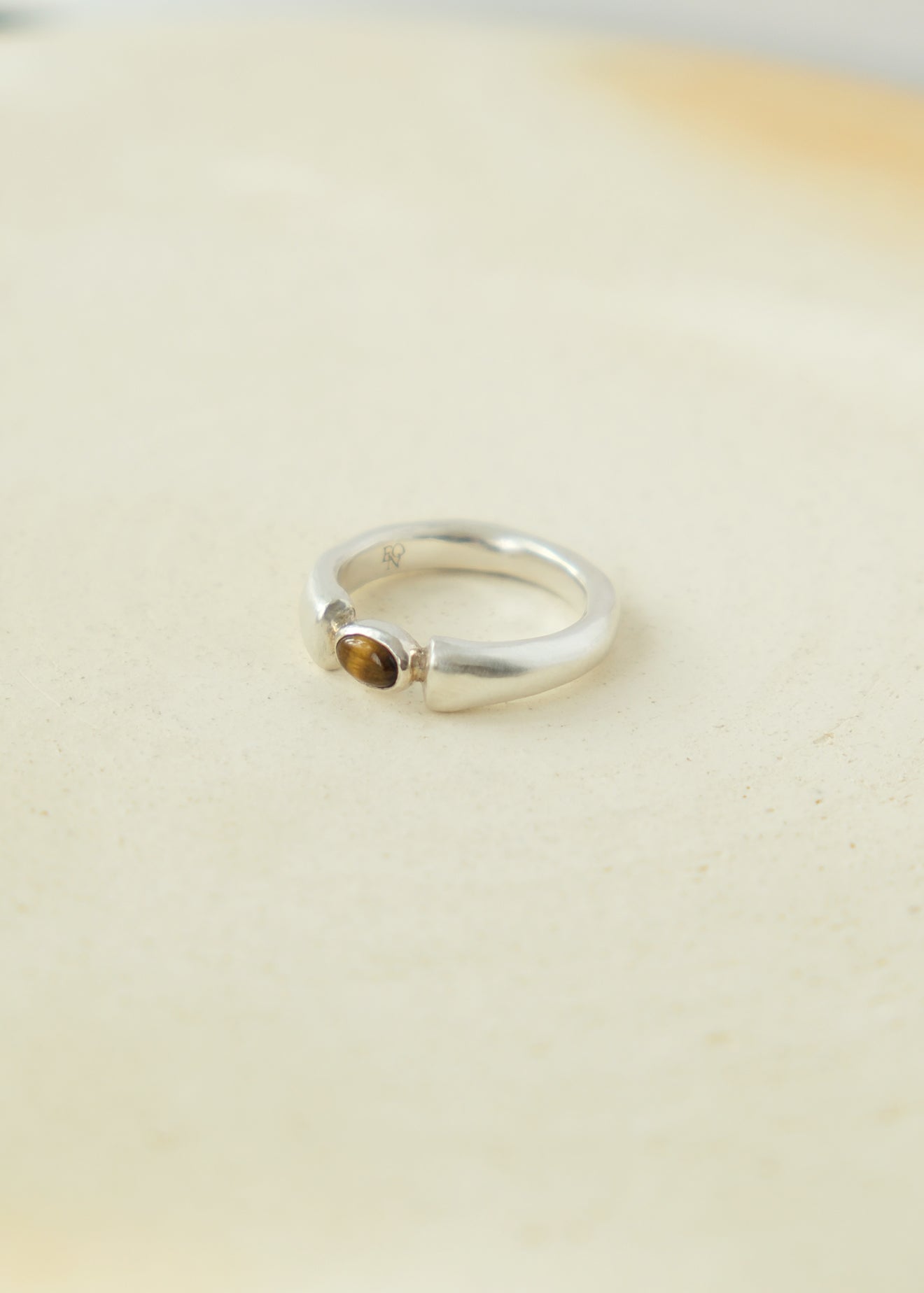 Wedge stone ring