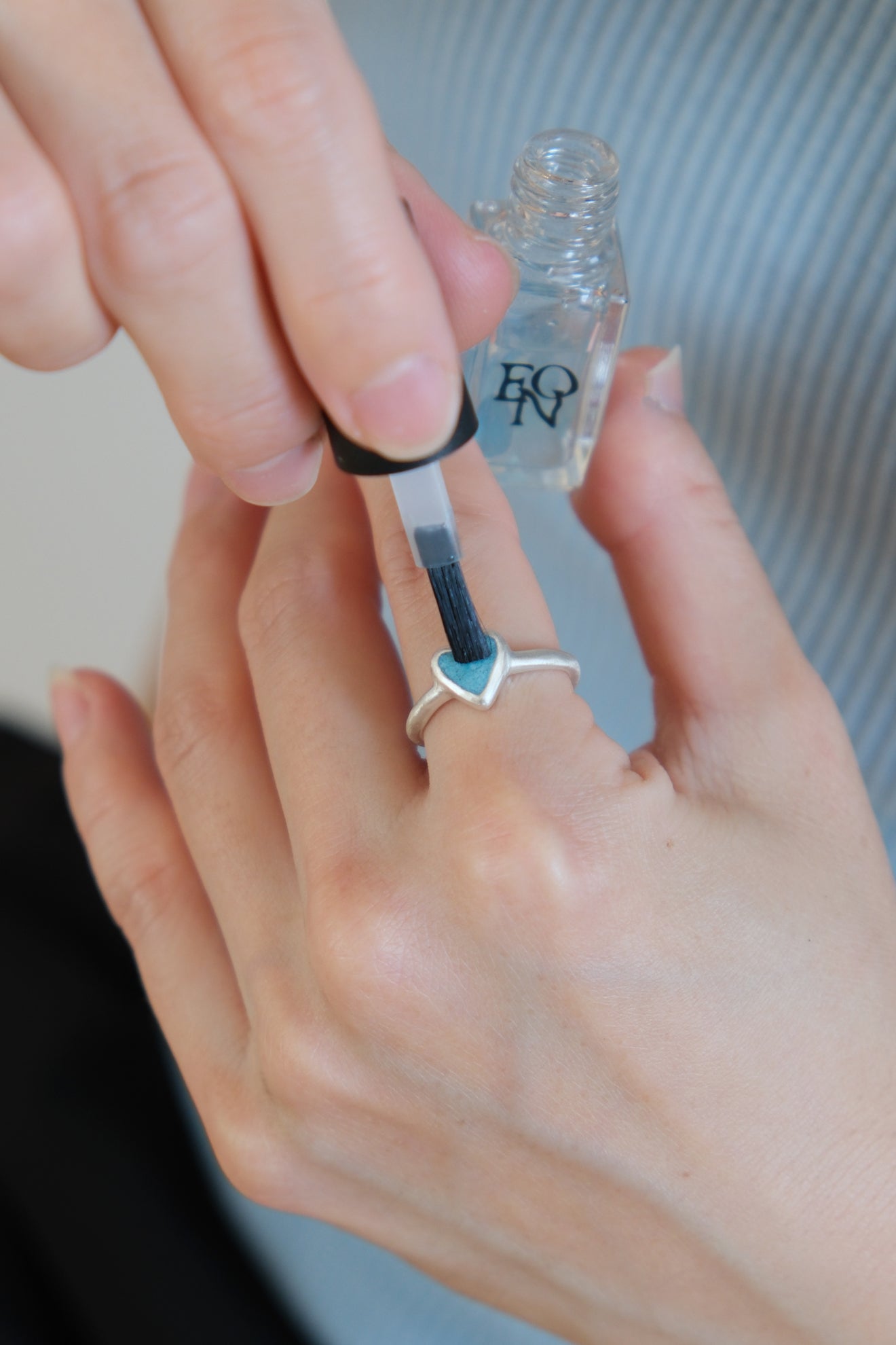 fragrance ring / tiny heart (AO)