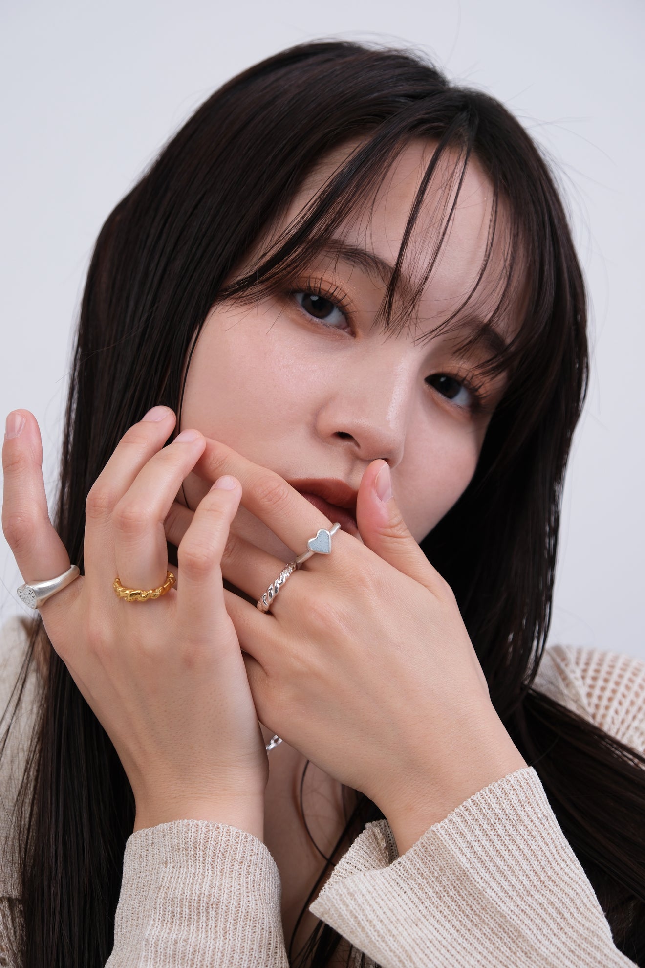 fragrance ring / tiny heart