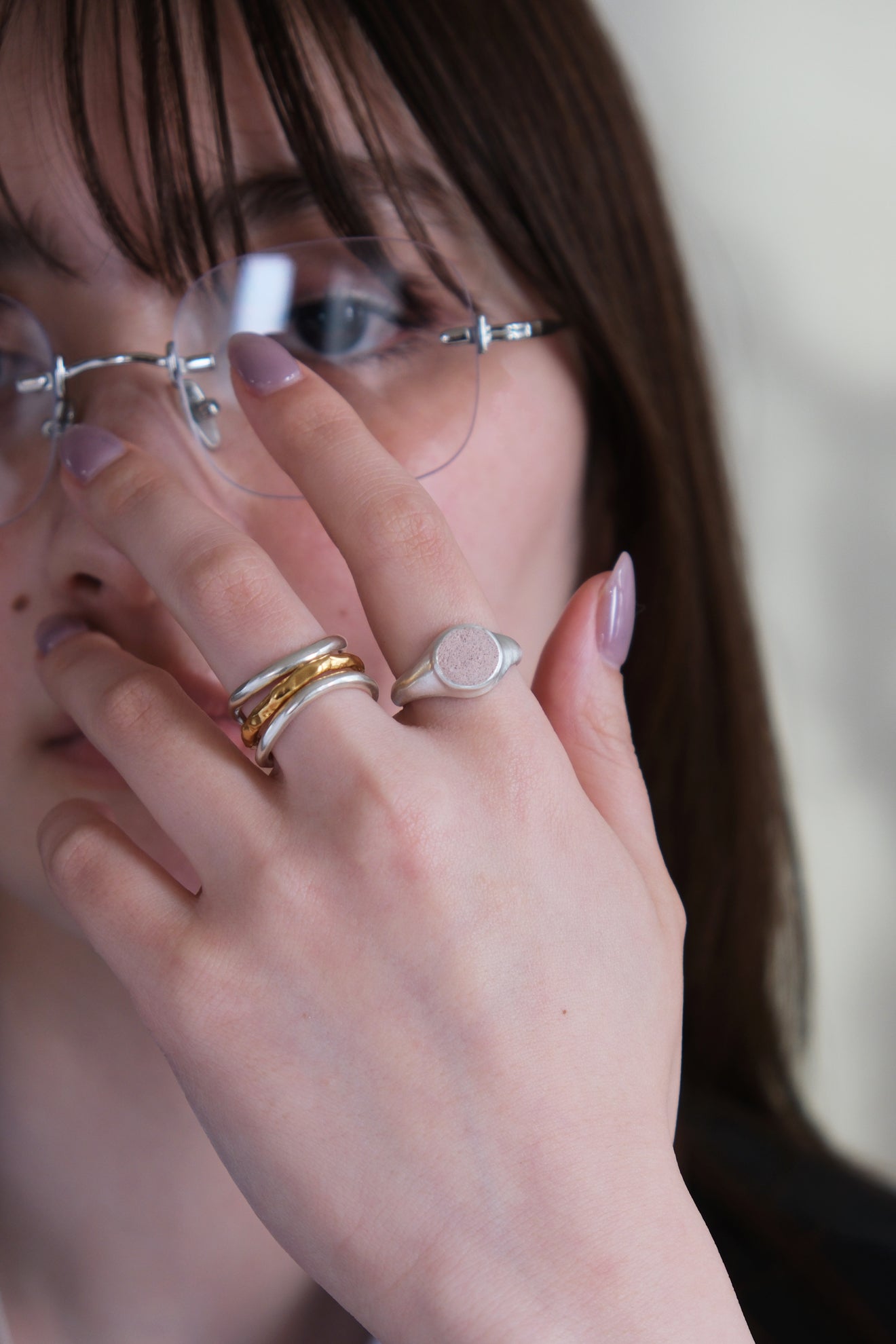Gimmick three ring