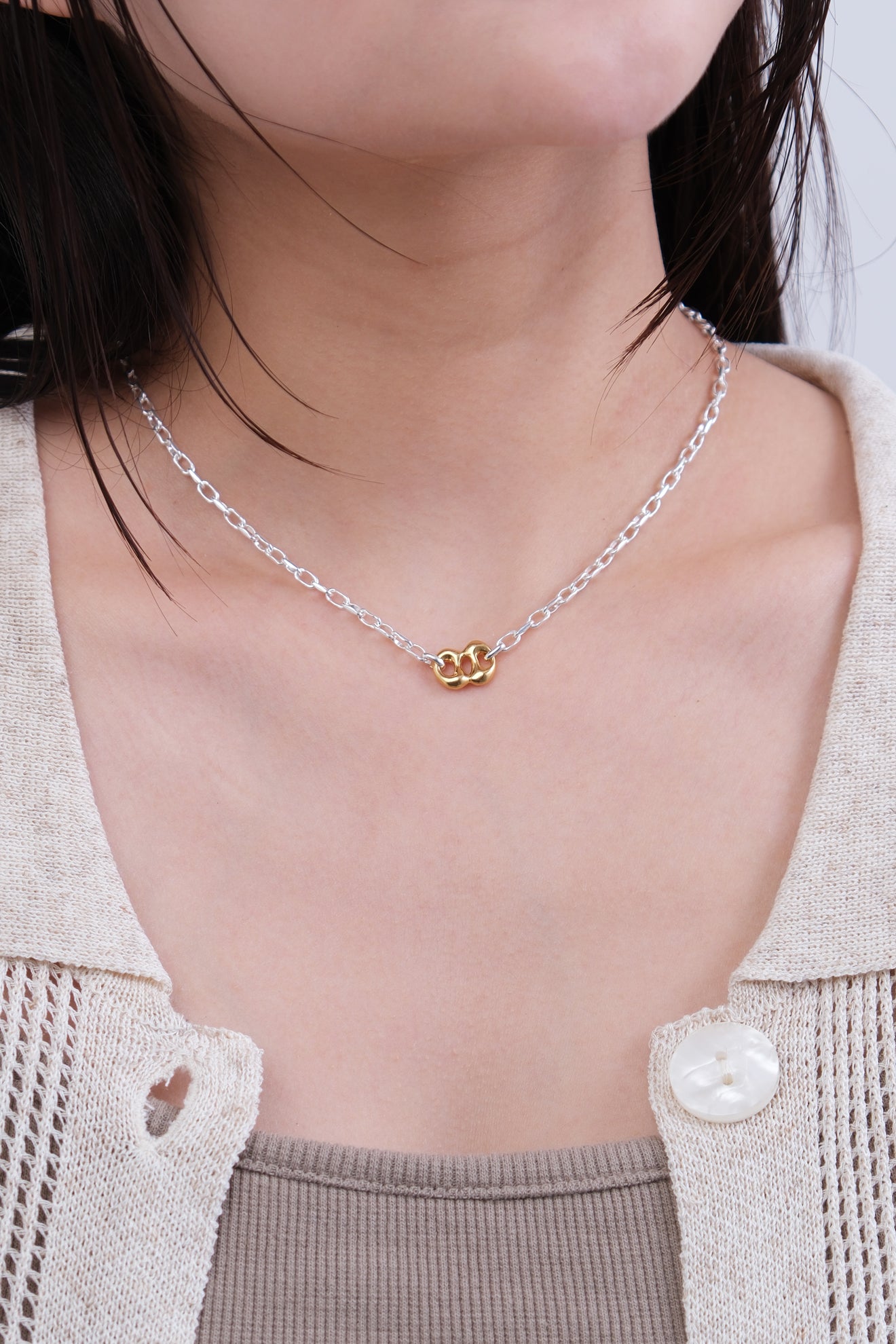 lunar eclipse necklace / mix　