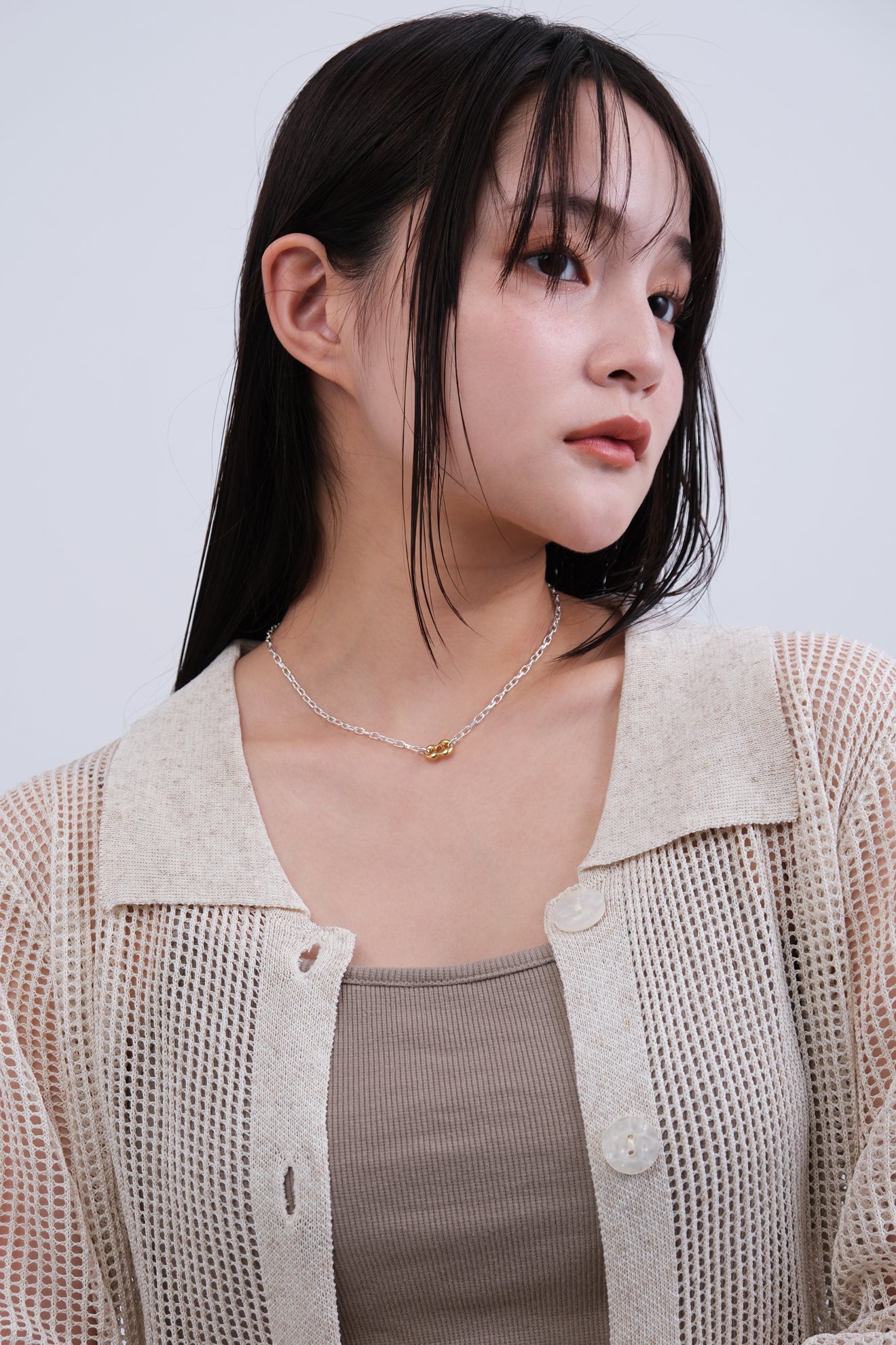lunar eclipse necklace / mix　