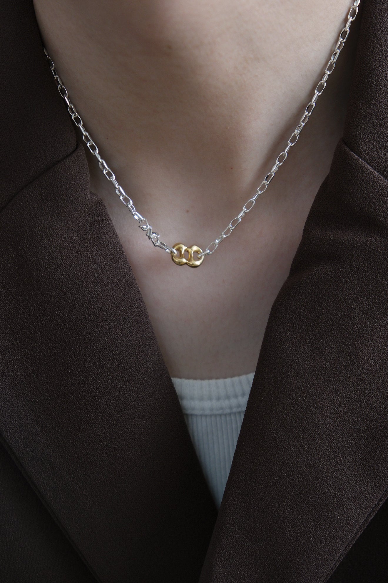lunar eclipse necklace / mix　