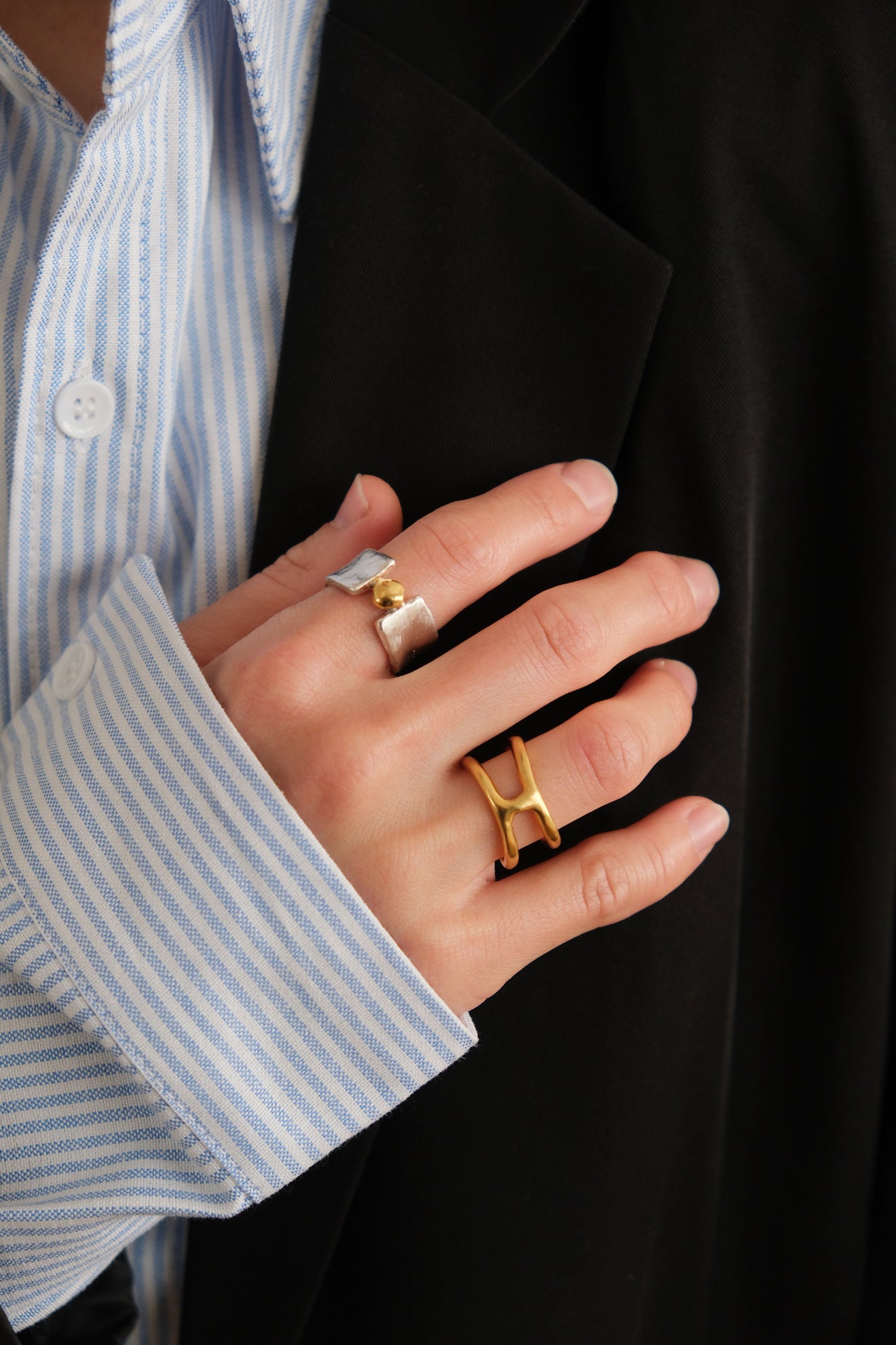 Wedge large ring