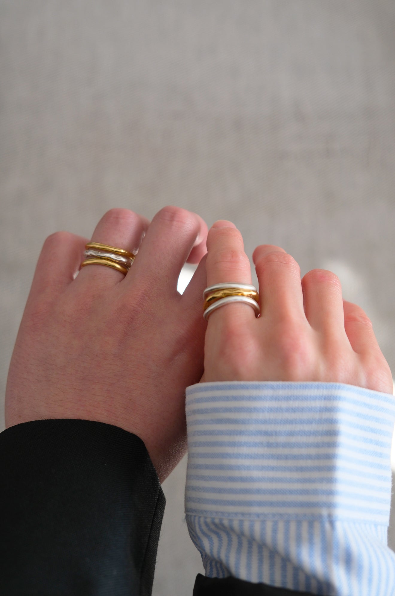 Gimmick three ring