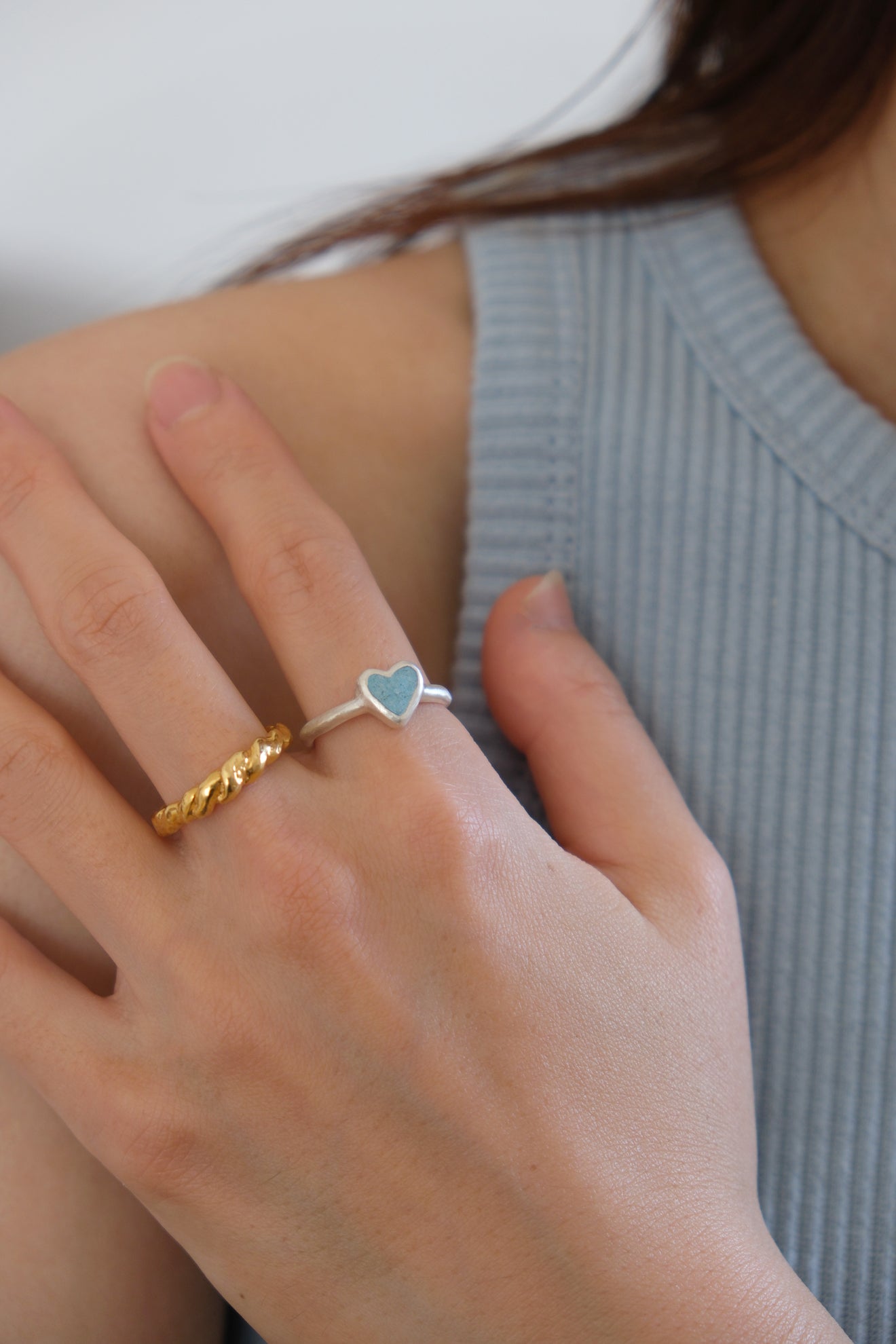 fragrance ring / tiny heart (AO)