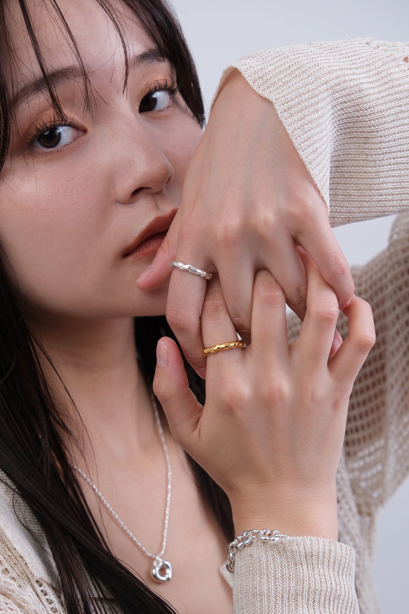 twist ring / gold