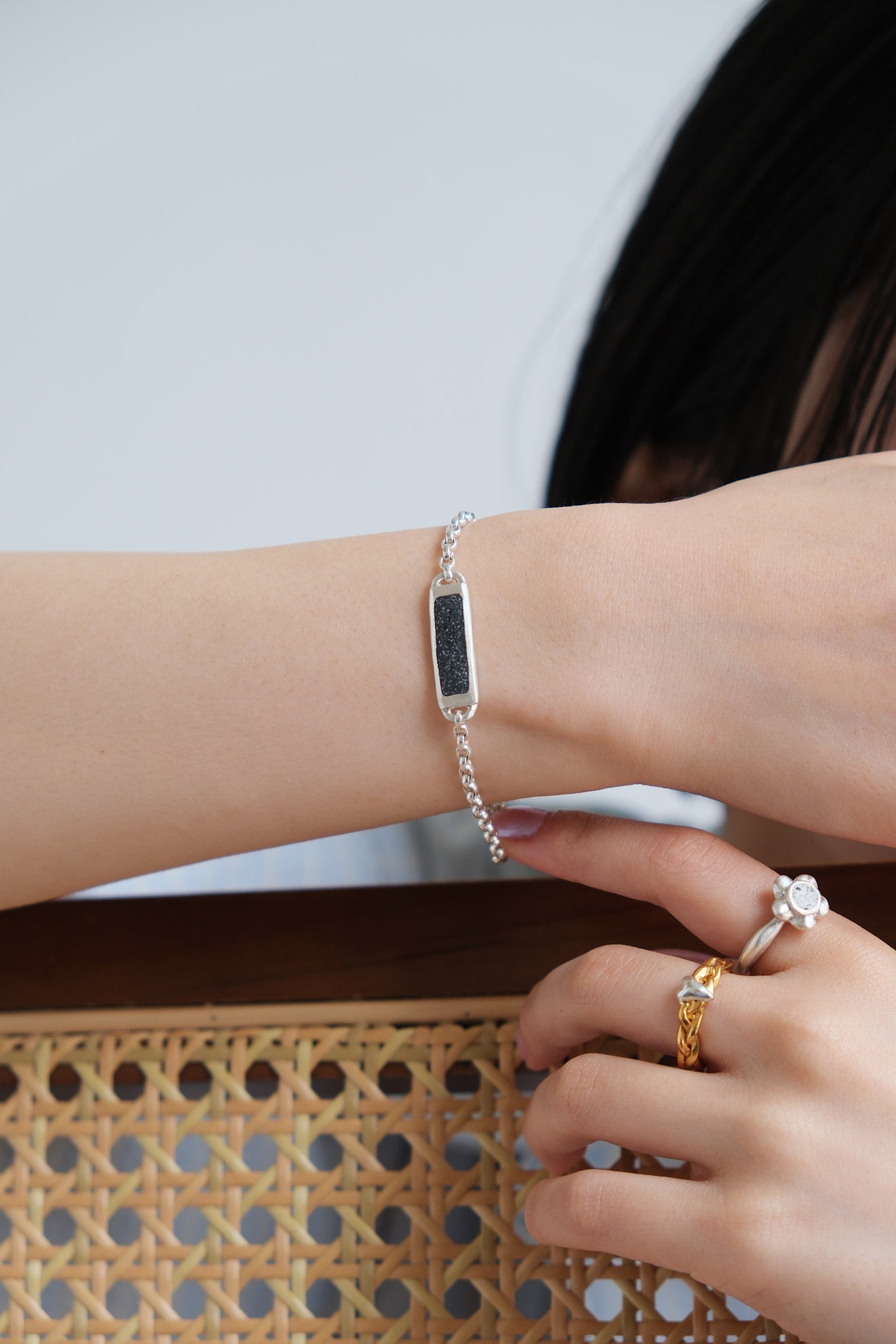 fragrance bracelet / square　