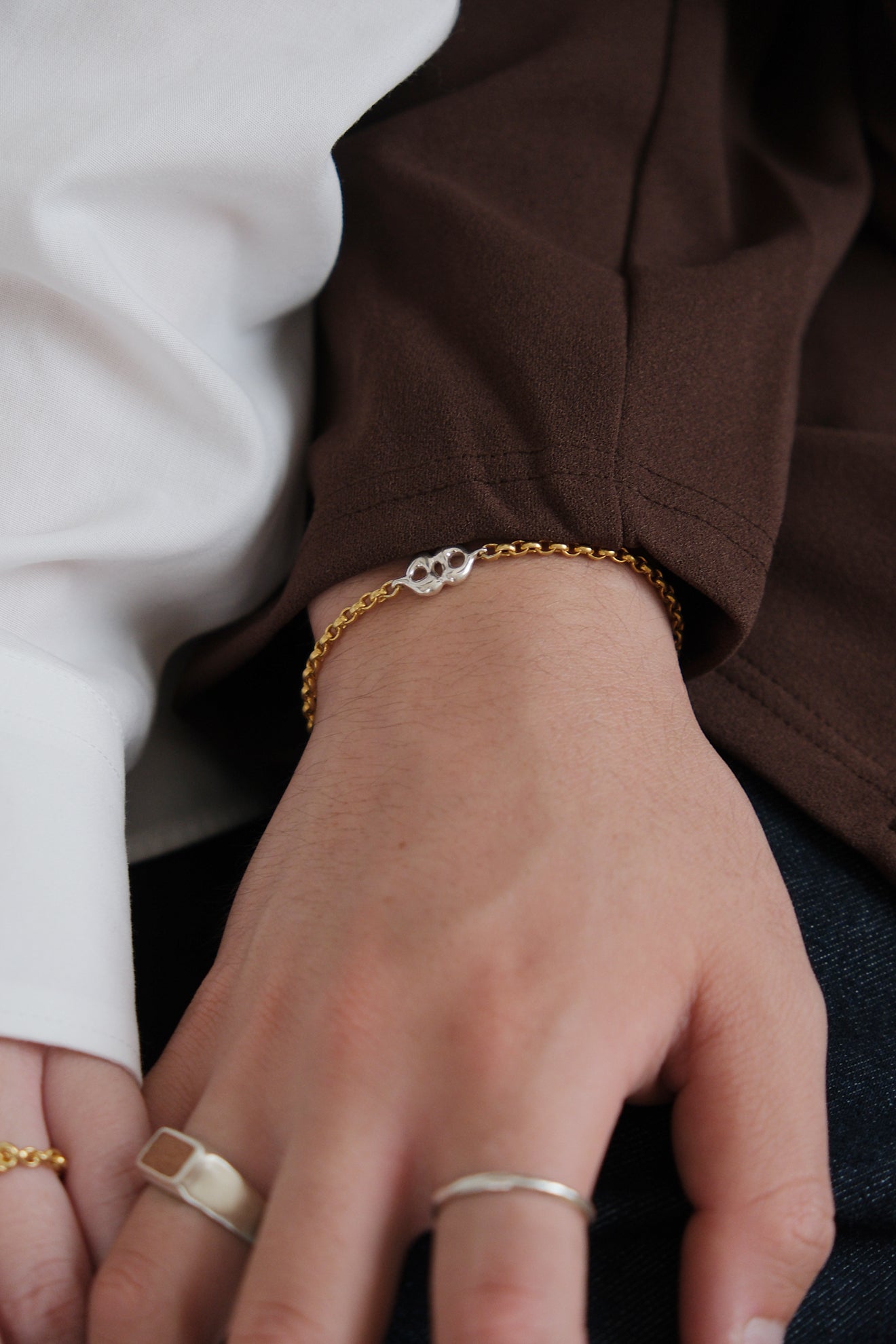 lunar eclipse bracelet / mix