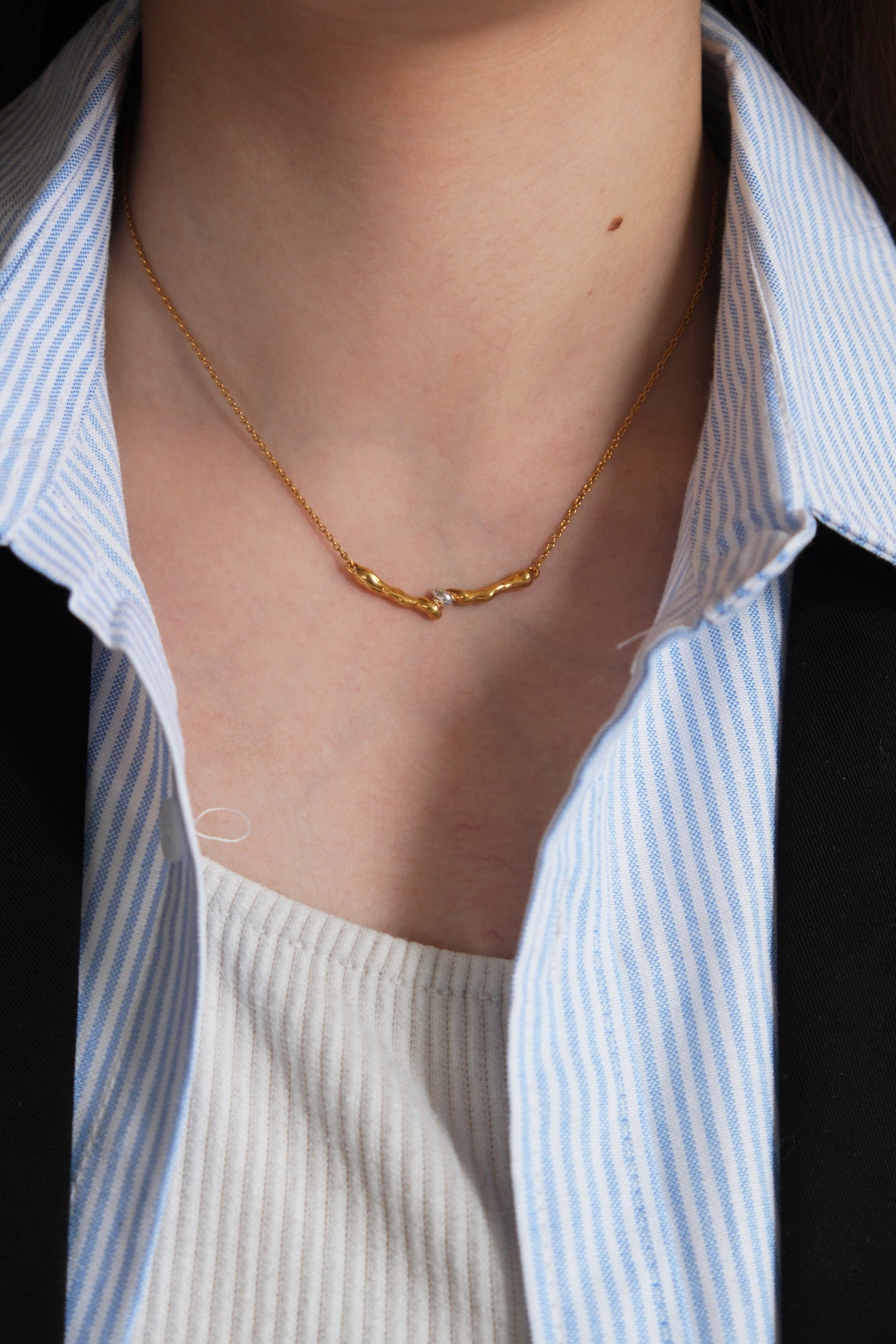 Wedge necklace