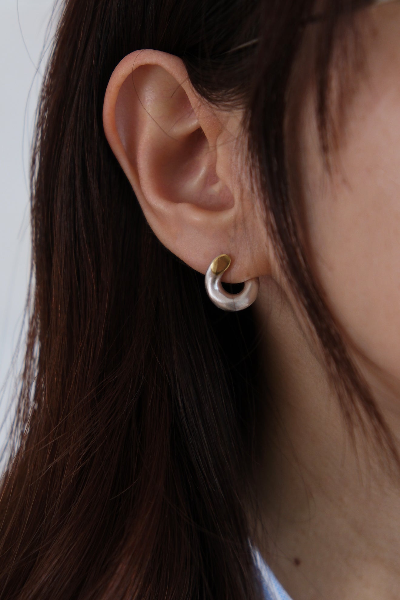 Facet oval pierce　