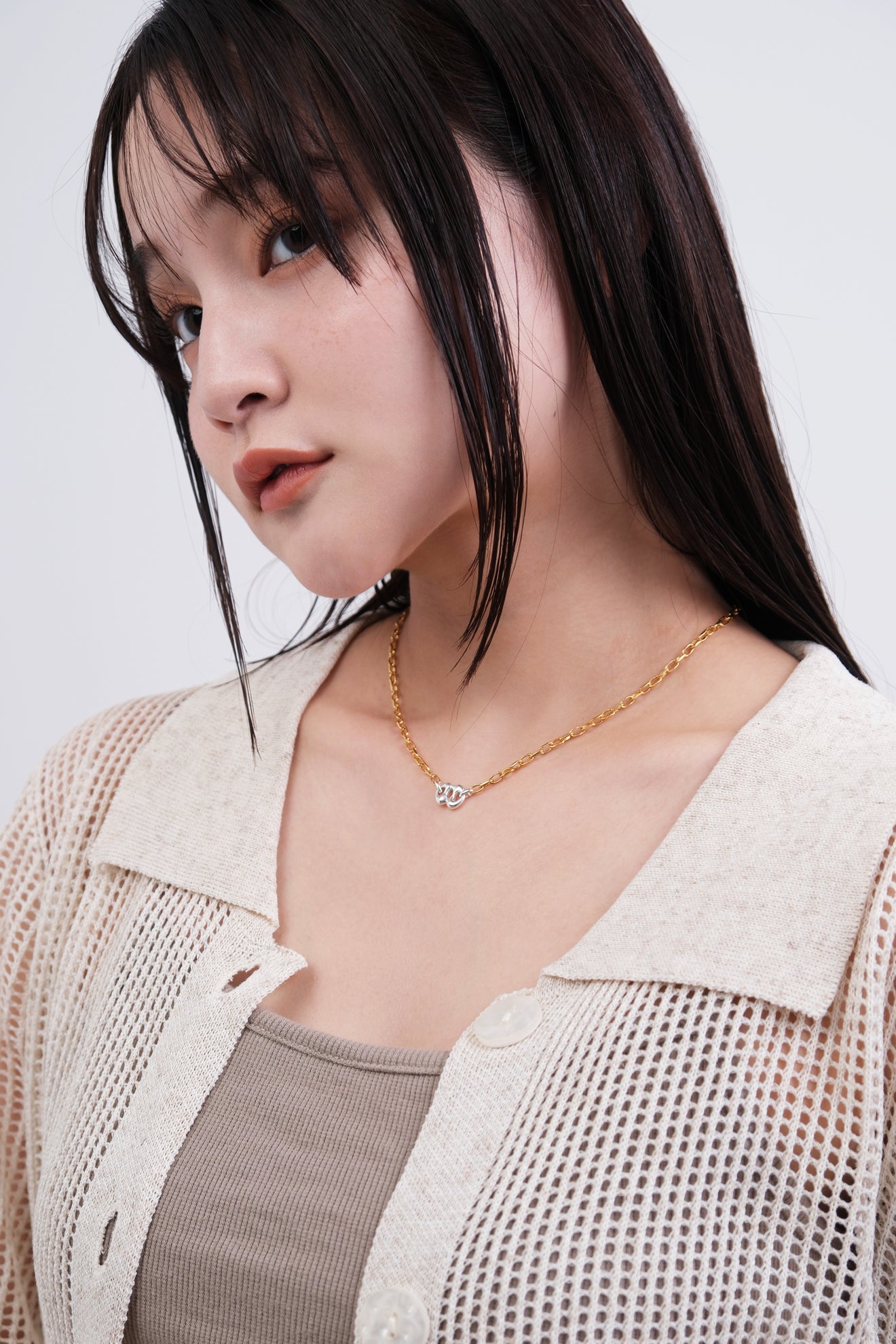 lunar eclipse necklace / mix　